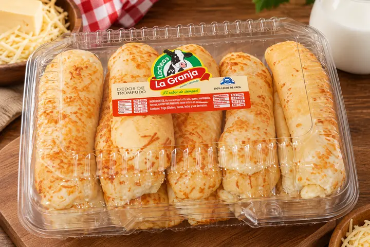Bandeja de pan de queso x10